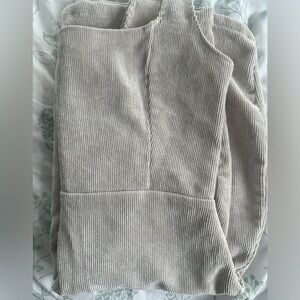Rue21 Corduroy light beige dress